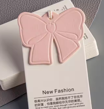 New design labels, colorful transparent hangtags, custom labels, clothing brand hand tags