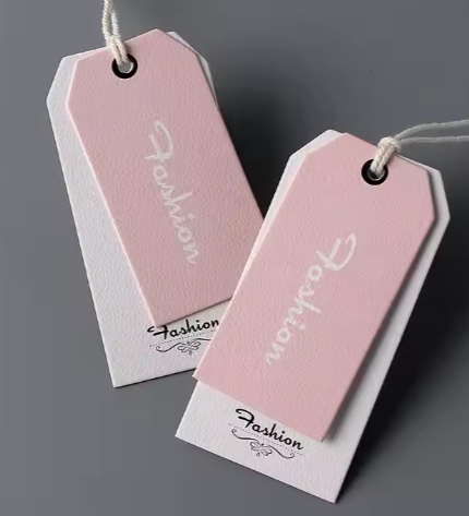<strong>Tarjeta de papel mate negra duradera personalizada para etiq</strong>