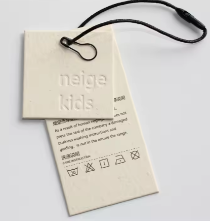 Cuerda de poliéster con etiqueta de color de 180 mm de longitud, rectangular, para colgar ropa, equipaje, etiqueta de cuerda, línea de etiquetas